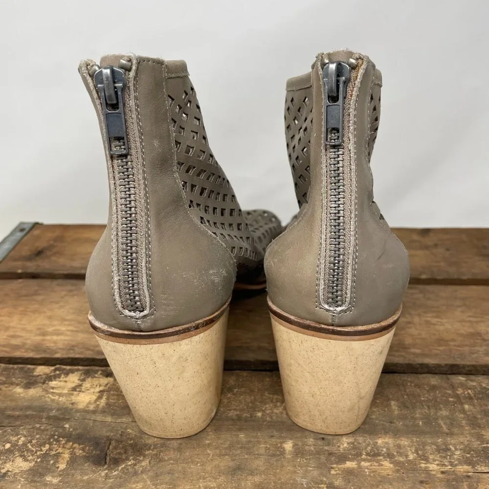 Kelsi Dagger Kyoto Peep Toe Booties (9.5)